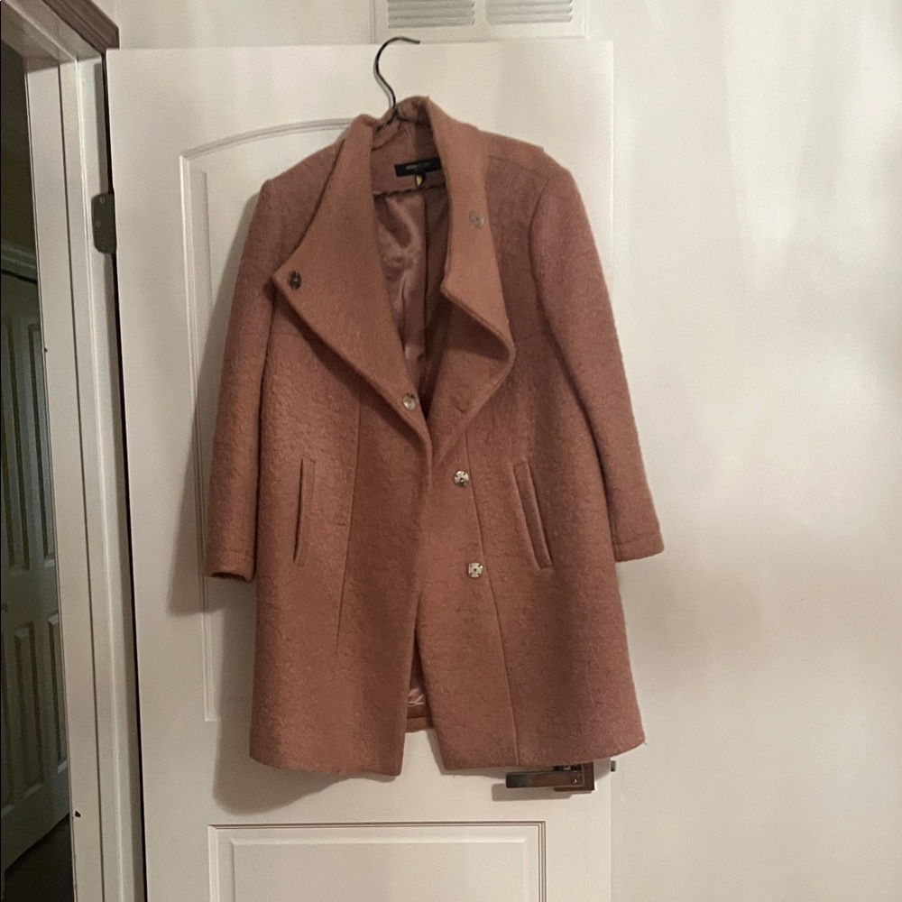 Kenneth Cole Women's Blush Pea Coat